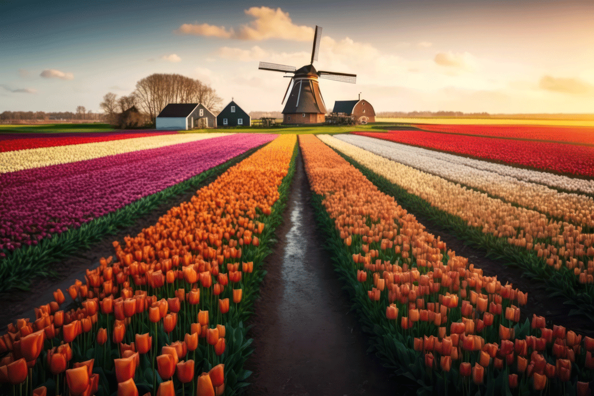 Bewonder de prachtige tulpenvelden van Nederland: De mooiste tulpenroutes